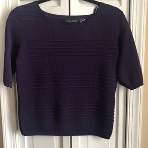 Ivanka Trump short sleeve knitted top
